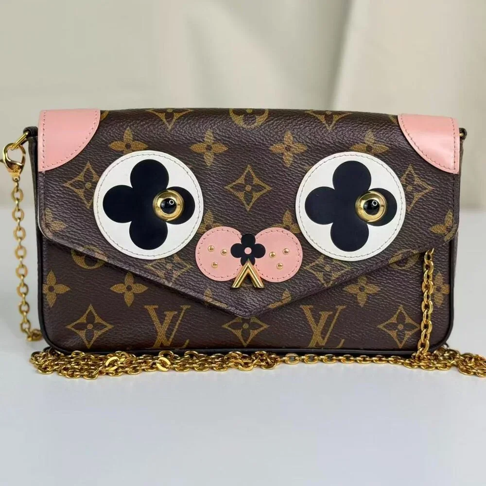 Louis Vuitton Monogram Canvas Limited Edition Felicie Shoulder Bag Crossbody - Picture 3 of 9